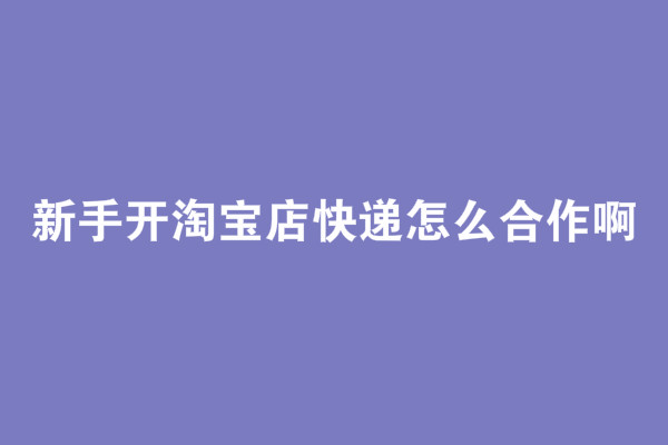 新手淘发客宝店